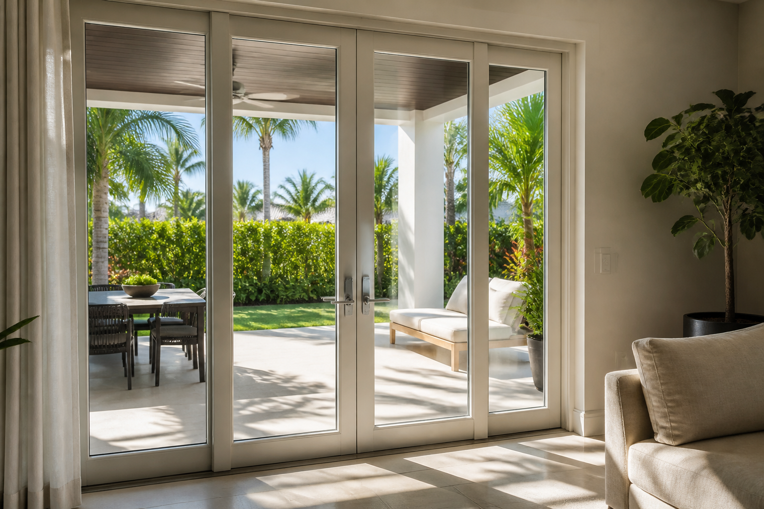 French & Double Doors in Miami, FL | TruePane Windows & Doors - detail 1
