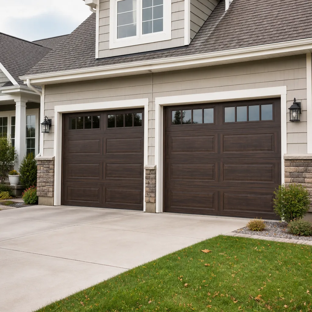 Impact garage doors